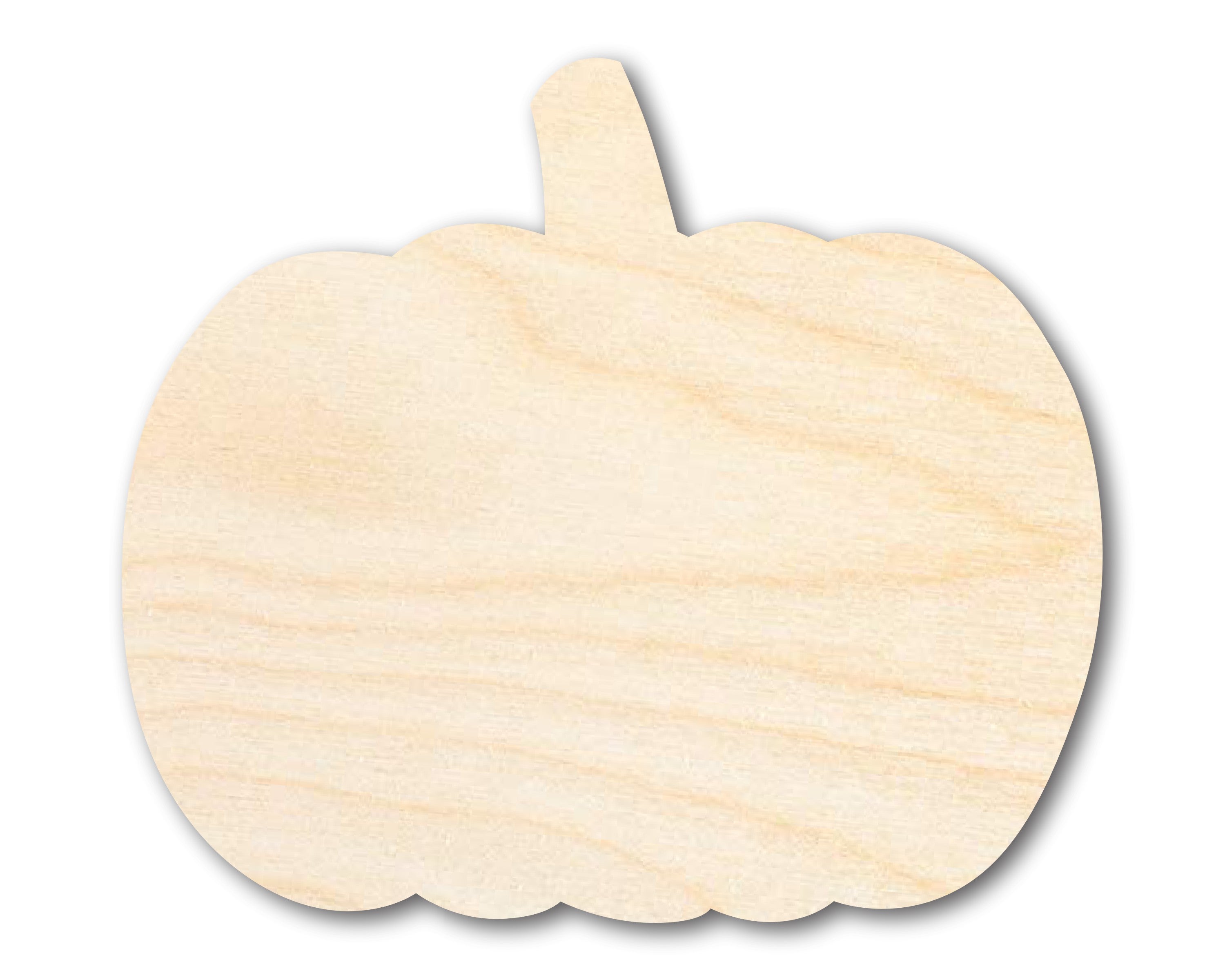 Unfinished Wood Pumpkin Silhouette - Craft- up to 46" DIY