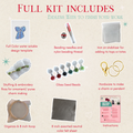 Blue Ribbon Beaded Art Kit