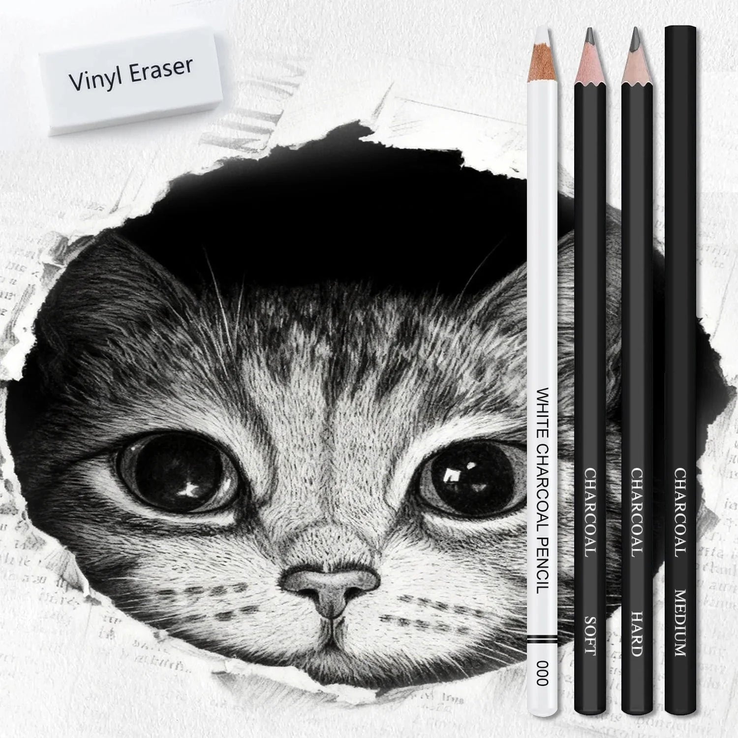 42/46/60/68/72/146pcs Drawing Supplies Sketching Set,Art Kit include Drawing & Colored Pencils.Pro Art Sketch Supplies