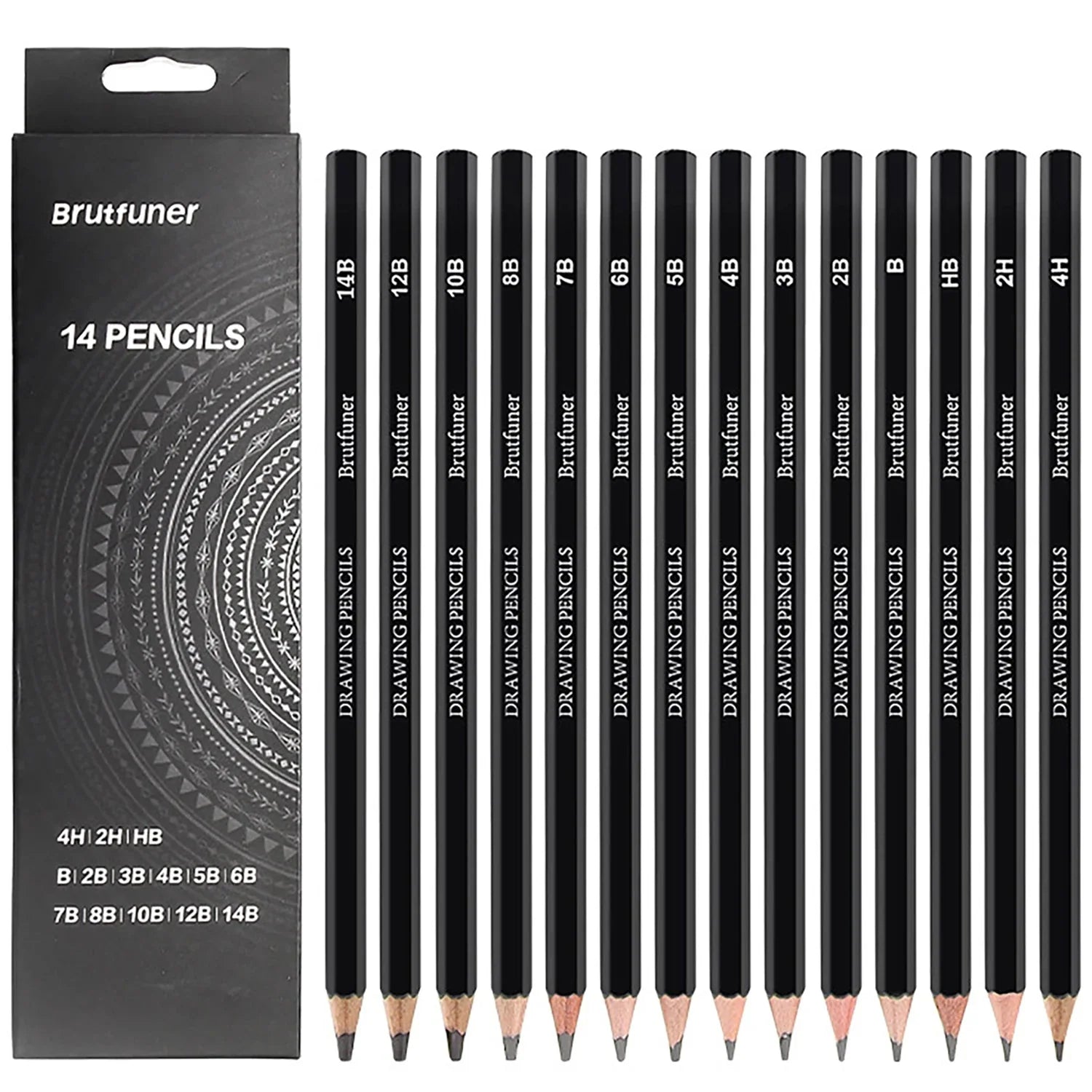 14-60 pcs Drawing Set Sketching Kit - Art Supplies,for Adults Artists with 3-Color Sketchbook,Graphite,Pastel,Charcoal Pencils