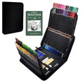 42/46/60/68/72/146pcs Drawing Supplies Sketching Set,Art Kit include Drawing & Colored Pencils.Pro Art Sketch Supplies